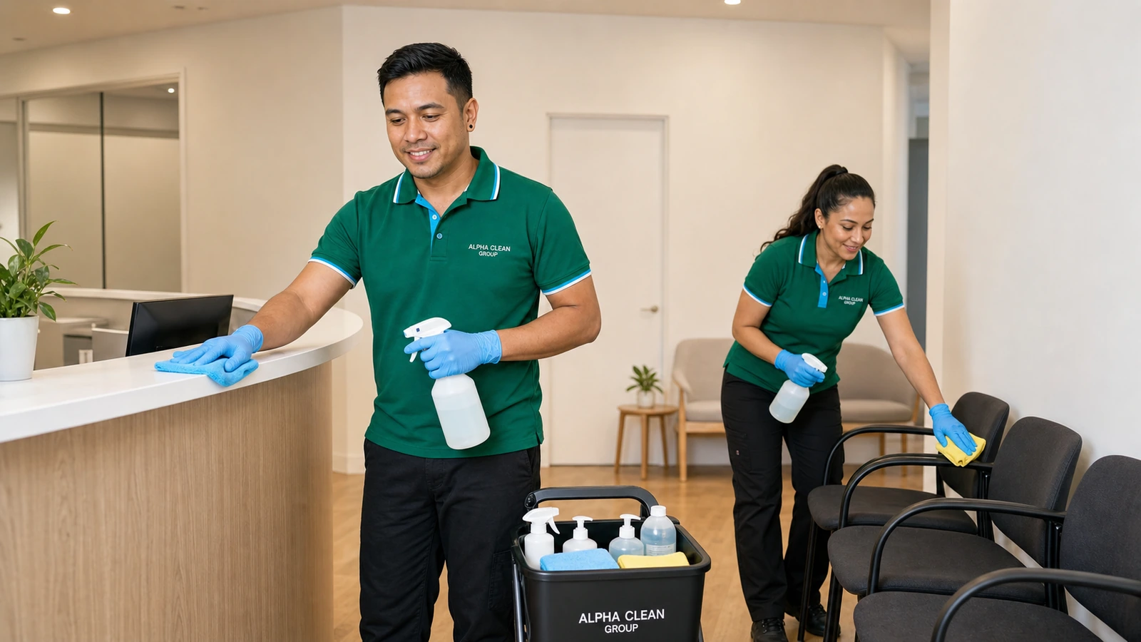 Health and safety focused cleaning in Parramatta